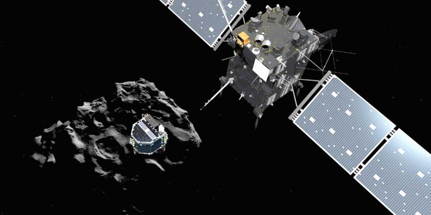 Rosetta-sonde te pletter geslagen op Komeet, 'mission completed'
