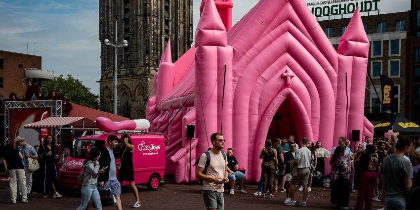 Roze zaterdag in Groningen