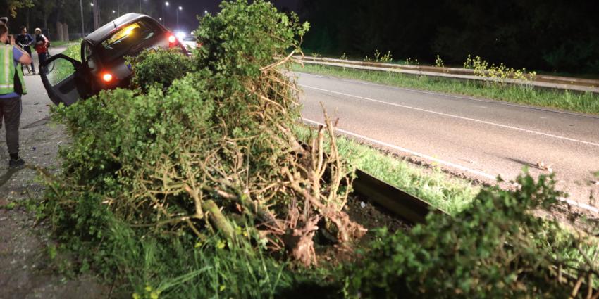 Foto van ongeval met auto