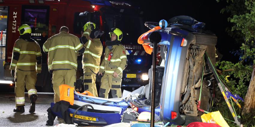 Hulpdiensten ter plaatse