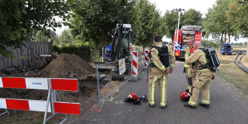 Brandweer voert inspectie uit