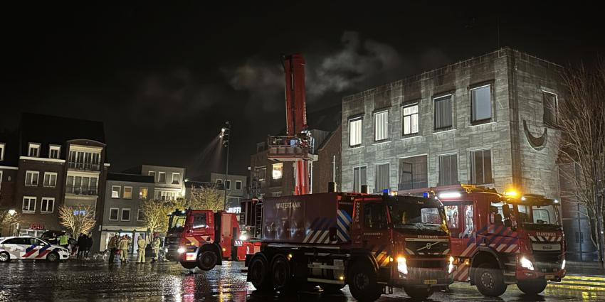 Brandweer voert inspectie uit