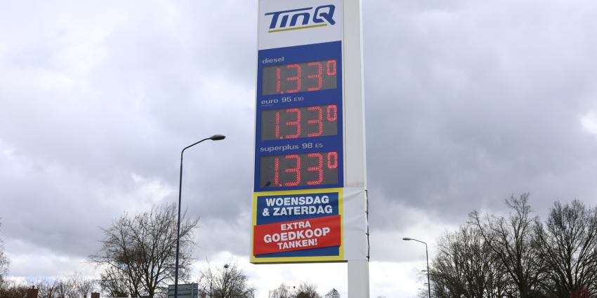 33 minuten tanken voor € 1,33 bij TinQ in Boxtel
