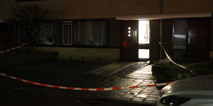 Woning afgezet met lint