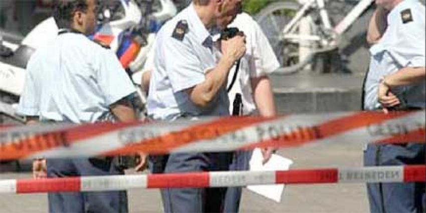 Foto van afzetlinten politie schietpartij | Archief EHF