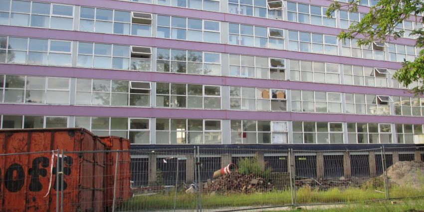 sloopwerkzaamheden in volle gang