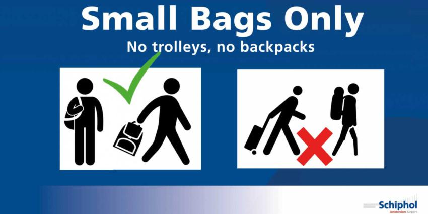 Proef Schiphol: reizigers op afspraak door de beveiliging