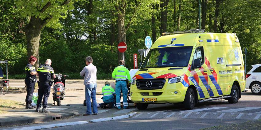 snorscooter-gewond-ambulance