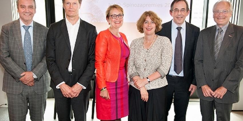 Spinozapremies voor 4 Nederlandse topwetenschappers
