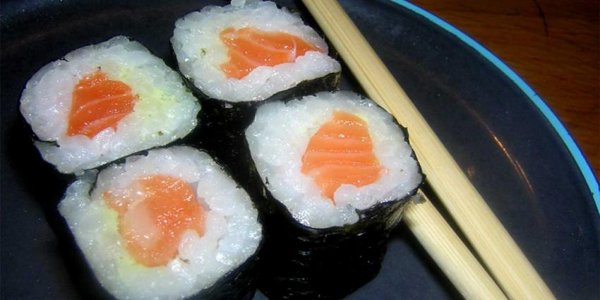 Bezorg-sushi: 31% bevat teveel bacteriën