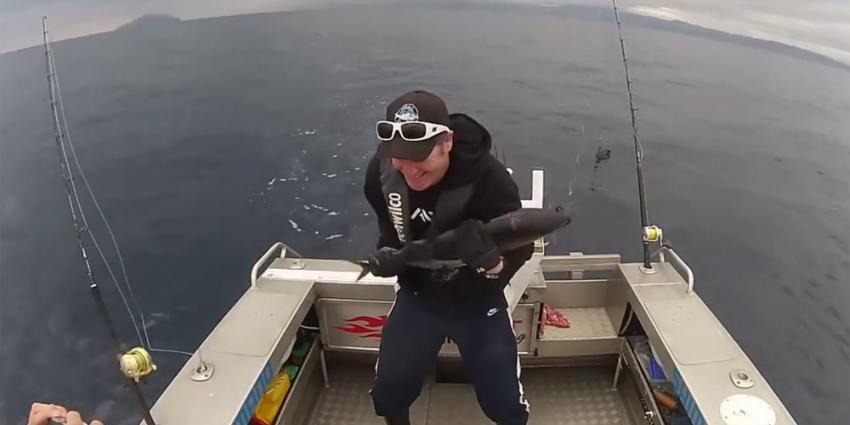 Visser krijgt de 'bibbers' van gevangen tonijn 
