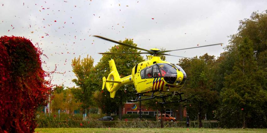 Traumahelikopter opgeroepen voor reanimatie in Vlaardingen