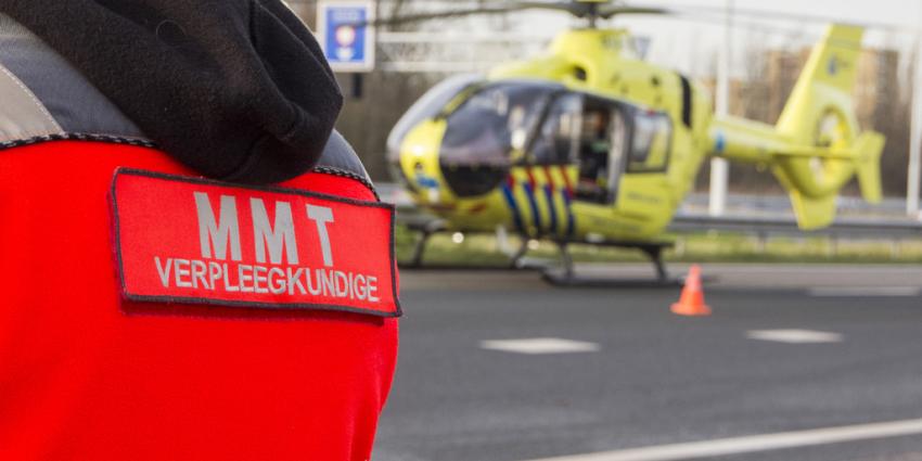 Vrouw zwaargewond bij aanrijding A4 Schiedam