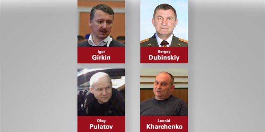 Vier verdachten neerhalen MH17