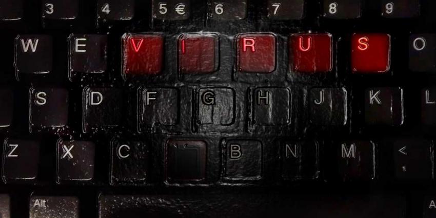 Foto van virus computer toetsenbord | Archief EHF