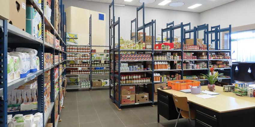 Magazijn voedselbank Eemsdelta