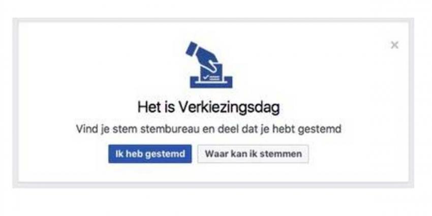 Ministerie BZK zet Facebook in om Nederlanders naar de stembus te lokken