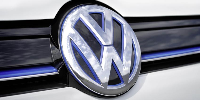 Foto van VW-embleem BLUE | VW