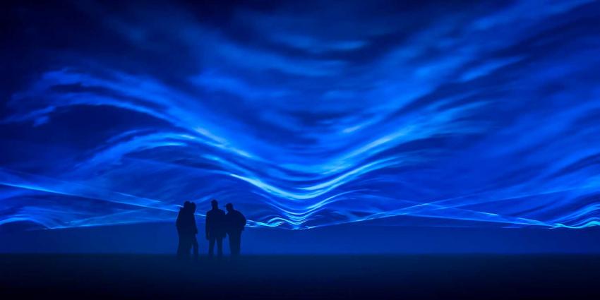 Project 'Waterlicht' van Daan Roosegaarde begin februari in Leeuwarden