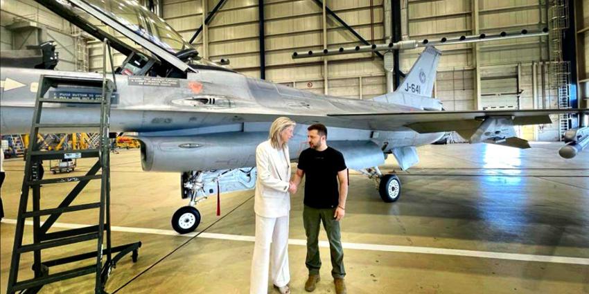 zelensky-ollongren-f16