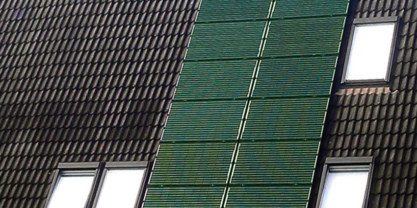 Foto van zonnepanelen op dak