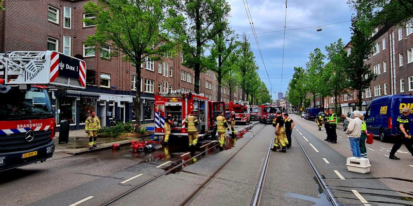 Restaurantbrand Van Woustraat