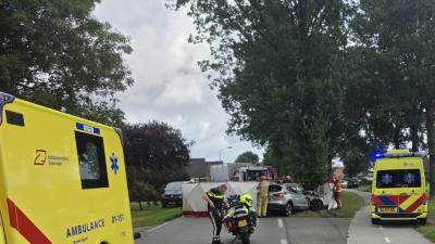 Hulpdiensten ter plaatse