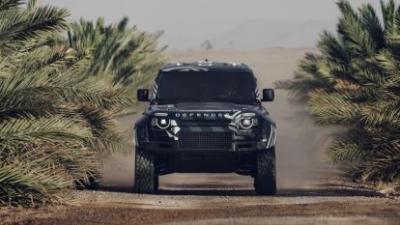 Defender Dakar D7X-R rallyauto voltooit succesvolle, loodzware woestijntest 