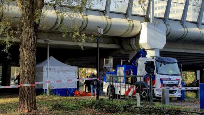 Auto vrouw gevonden Westlandgracht