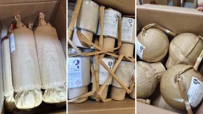 Vuurwerk aangetroffen in Roelofarendsveen op 19 december '25