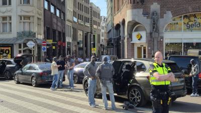 Politieactie op Muntplein