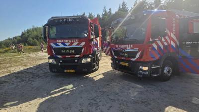 brandweerauto-bosrand