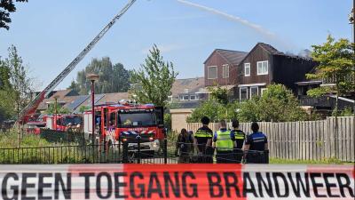 brand-houtskelet-Nieuwegein