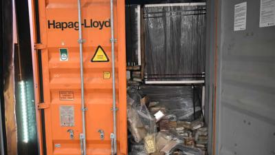 container-cocaine-Douane