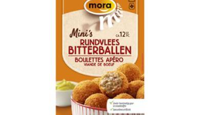 Mora roept  'Mini's Rundvlees Bitterballen' terug 