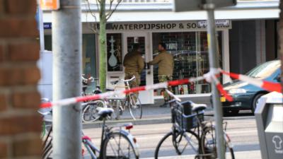 Handgranaat waterpijpwinkel Amsterdam stond uren op scherp
