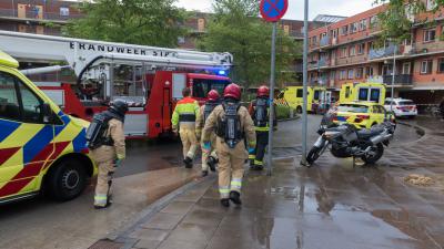 Explosie in woning