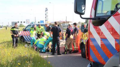 Foto van hulpverleners