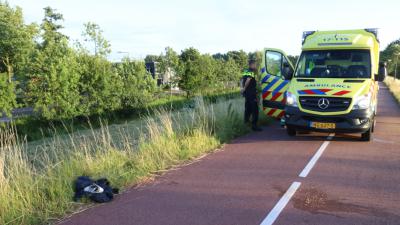 Gewonde man gevonden onder aan de Maassluissedijk