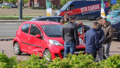 Foto van aanrijding in Schiedam