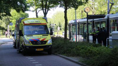 aanrijding voetganger - tram