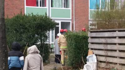 Brandweer voert nacontrole uit