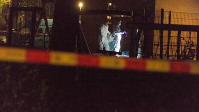 Forensische Opsporing op schoolplein in Groningen