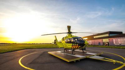 De nieuwe traumahelikopter