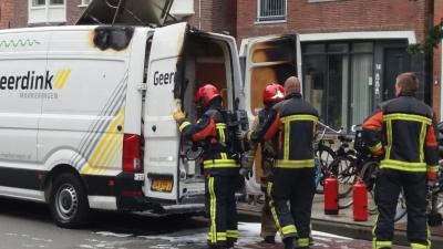 Brandweer voert nacontrole uit