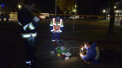 Foto van gaslek Kaaphoorndreef Utrecht | Aneo Koning | www.fotokoning.nl