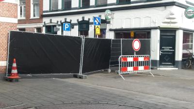 Weg afgesloten voor reconstructie