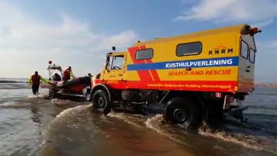 Reddingsactie Noordwijk