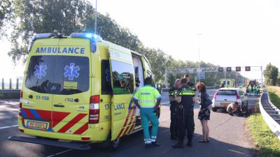 Gewonde bij aanrijding A13