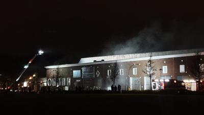 Zeer grote brand in Utrecht